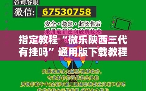 指定教程“微乐陕西三代有挂吗”通用版下载教程!