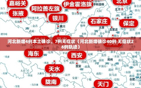 河北新增4例本土确诊、7例无症状（河北新增确诊40例 无症状26例轨迹）