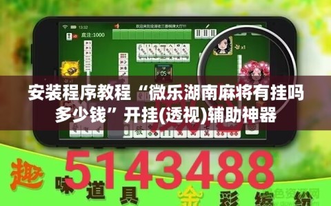 安装程序教程“微乐湖南麻将有挂吗多少钱”开挂(透视)辅助神器