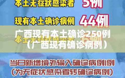 广西现有本土确诊250例（广西现有确诊病例）