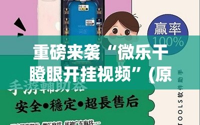 重磅来袭“微乐干瞪眼开挂视频”(原来确实是有插件)