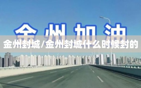 金州封城/金州封城什么时候封的