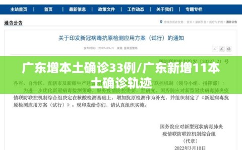 广东增本土确诊33例/广东新增11本土确诊轨迹
