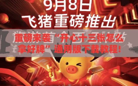 重磅来袭“开心十三张怎么拿好牌”通用版下载教程!