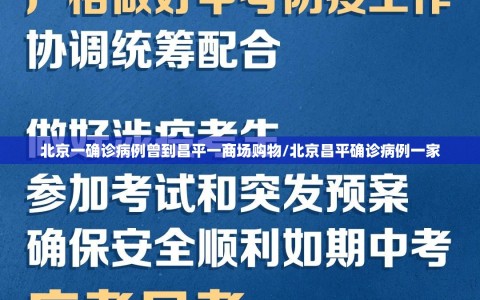 北京一确诊病例曾到昌平一商场购物/北京昌平确诊病例一家