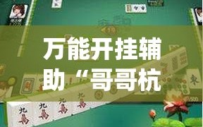 万能开挂辅助“哥哥杭州麻将可以开挂吗”开挂(透视)辅助神器