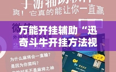 万能开挂辅助“迅奇斗牛开挂方法视频”科技辅助神器手机版教程
