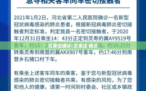 石家庄确诊/石家庄 确诊