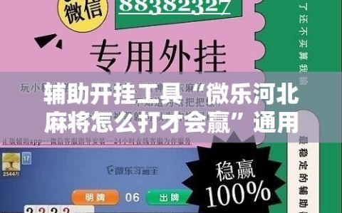 辅助开挂工具“微乐河北麻将怎么打才会赢”通用版下载教程!