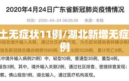 湖北新增本土无症状11例/湖北新增无症状感染者24例