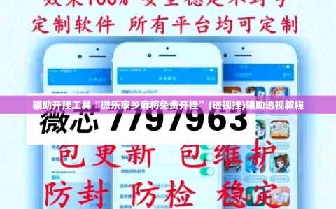 辅助开挂工具“微乐家乡麻将免费开挂”(透视挂)辅助透视教程