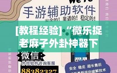[教程经验]“微乐捉老麻子外卦神器下载安装”详细开挂玩法