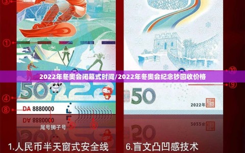 2022年冬奥会闭幕式时间/2022年冬奥会纪念钞回收价格