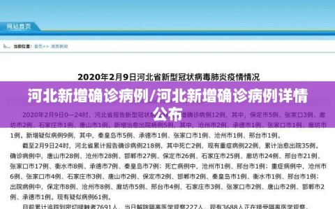 河北新增确诊病例/河北新增确诊病例详情公布