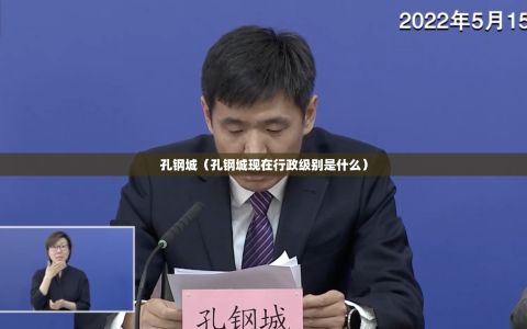 孔钢城（孔钢城现在行政级别是什么）