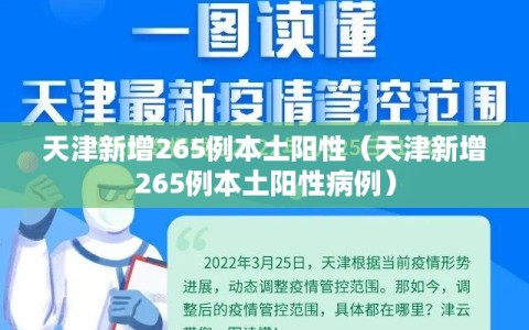 天津新增265例本土阳性（天津新增265例本土阳性病例）