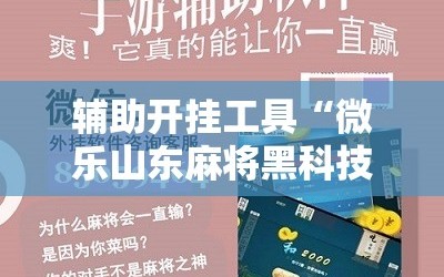 辅助开挂工具“微乐山东麻将黑科技”附开挂脚本详细教程