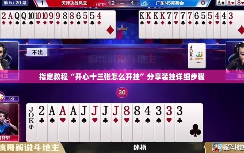 指定教程“开心十三张怎么开挂”分享装挂详细步骤