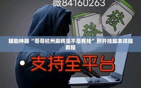 辅助神器“哥哥杭州麻将是不是有挂”附开挂脚本详细教程