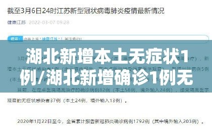 湖北新增本土无症状1例/湖北新增确诊1例无症状