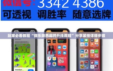 玩家必看教程“微乐陕西麻将开挂教程”分享装挂详细步骤