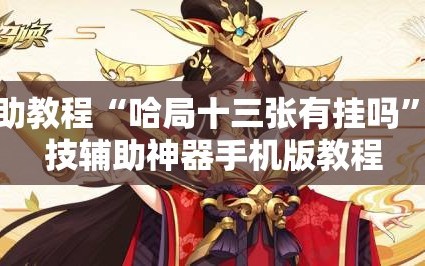 辅助教程“哈局十三张有挂吗”科技辅助神器手机版教程