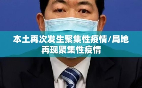 本土再次发生聚集性疫情/局地再现聚集性疫情