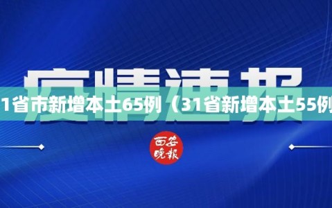 31省市新增本土65例（31省新增本土55例）