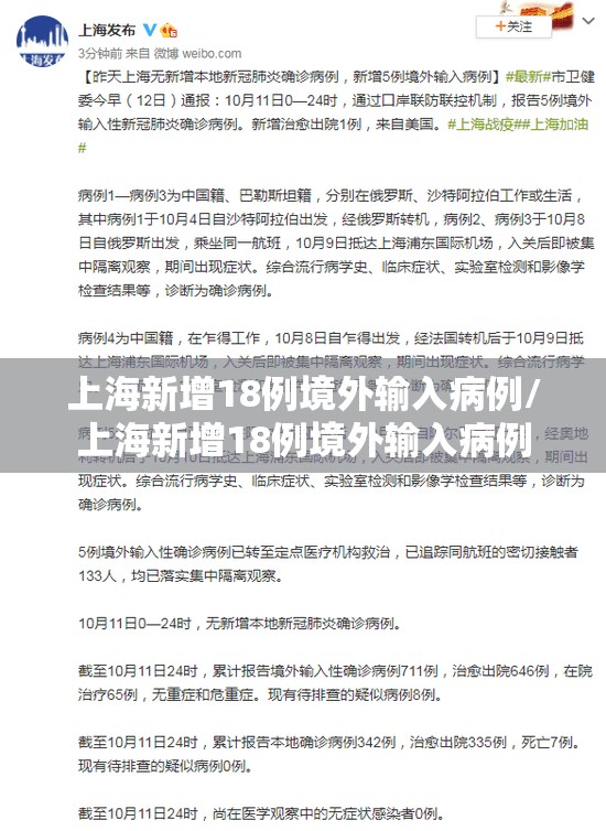 上海新增18例境外输入病例/上海新增18例境外输入病例 上海新增18例境外输入病例/上海新增18例境外输入病例