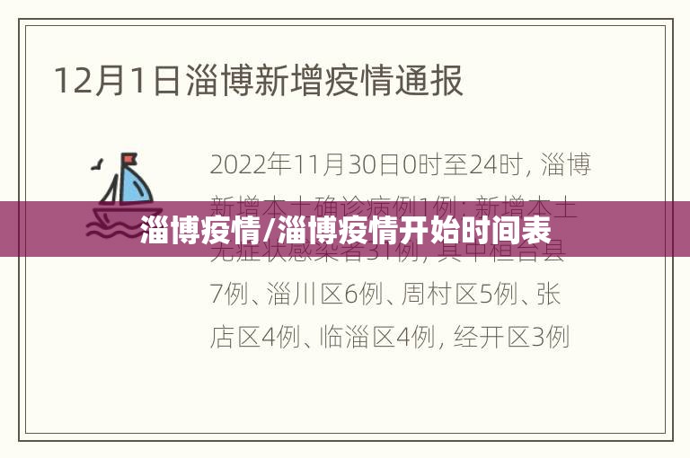 淄博疫情/淄博疫情开始时间表 淄博疫情/淄博疫情开始时间表