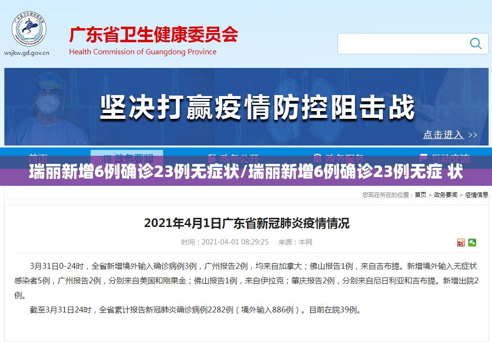 瑞丽新增6例确诊23例无症状/瑞丽新增6例确诊23例无症 状 瑞丽新增6例确诊23例无症状/瑞丽新增6例确诊23例无症 状