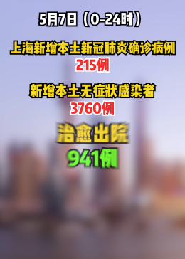 上海新增本土确诊227例（上海新增本地确诊病例31例）