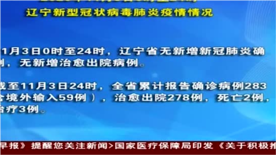 辽宁省最新疫情通报(辽宁省最新疫情发布) 辽宁省最新疫情通报(辽宁省最新疫情发布)