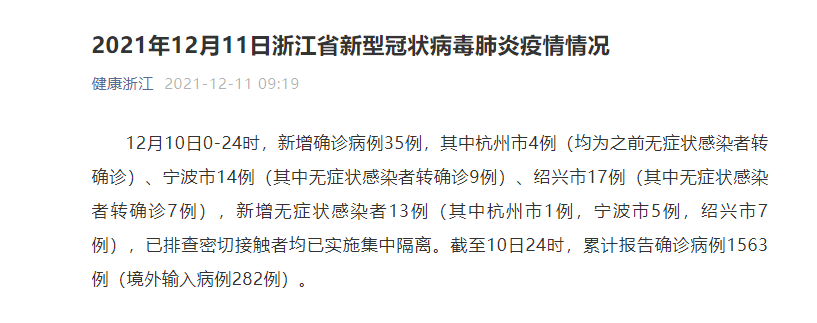 浙江新增本土确诊31例(浙江新增本土确诊31例是哪里的) 浙江新增本土确诊31例(浙江新增本土确诊31例是哪里的)