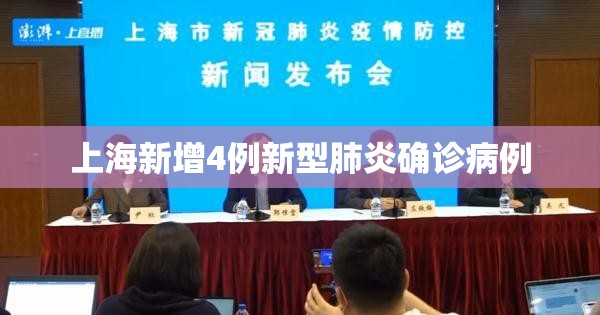上海新增4例新型肺炎确诊病例 上海新增4例新型肺炎确诊病例