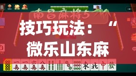 技巧玩法:“微乐山东麻将真有挂么”(原来确实是有插件) 技巧玩法:“微乐山东麻将真有挂么”(原来确实是有插件)