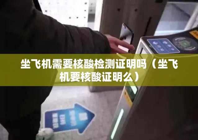 坐飞机需要核酸检测证明吗(坐飞机要核酸证明么) 坐飞机需要核酸检测证明吗(坐飞机要核酸证明么)