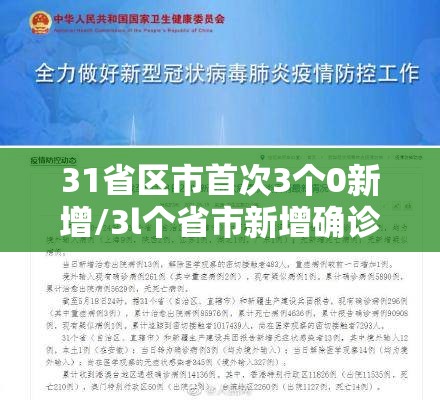 31省区市首次3个0新增/3l个省市新增确诊病例 31省区市首次3个0新增/3l个省市新增确诊病例