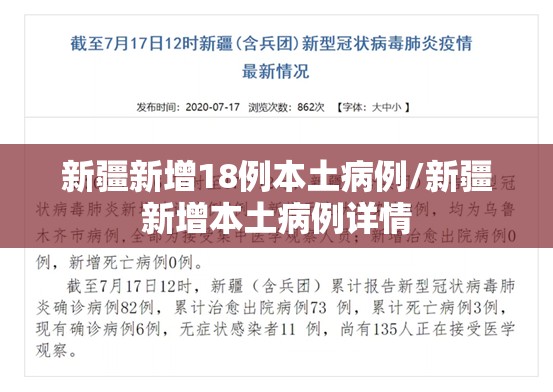 新疆新增18例本土病例/新疆新增本土病例详情 新疆新增18例本土病例/新疆新增本土病例详情