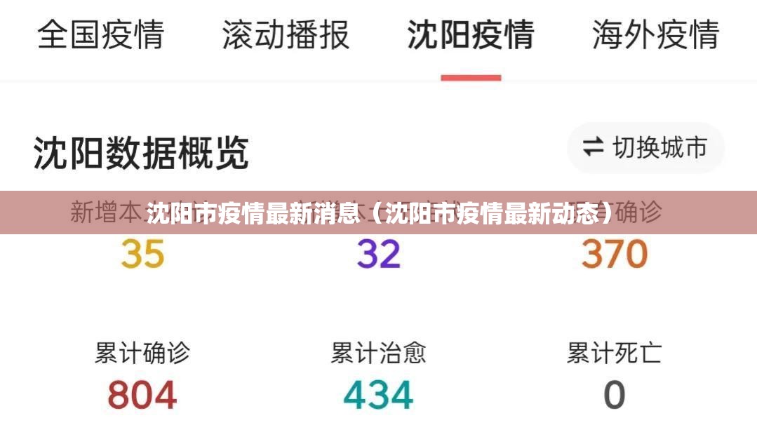 沈阳市疫情最新消息（沈阳市疫情最新动态）