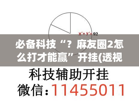必备科技“？麻友圈2怎么打才能赢”开挂(透视)辅助神器