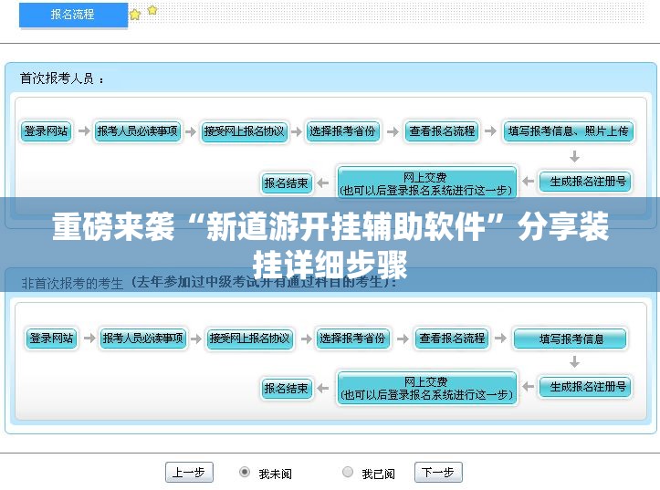 重磅来袭“新道游开挂辅助软件”分享装挂详细步骤