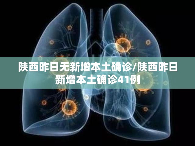 陕西昨日无新增本土确诊/陕西昨日新增本土确诊41例
