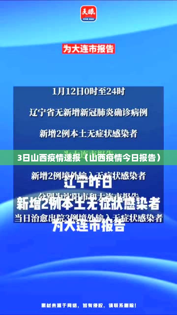 3日山西疫情速报(山西疫情今日报告) 3日山西疫情速报(山西疫情今日报告)