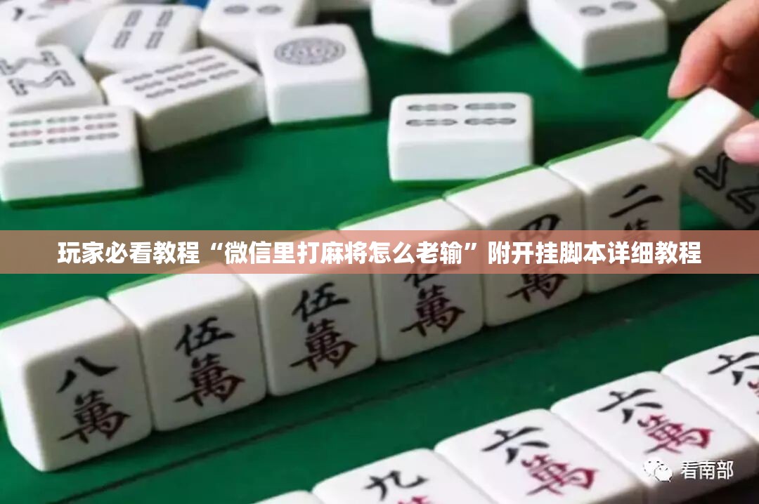 玩家必看教程“微信里打麻将怎么老输”附开挂脚本详细教程