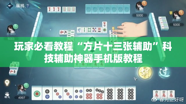 玩家必看教程“方片十三张辅助”科技辅助神器手机版教程 玩家必看教程“方片十三张辅助”科技辅助神器手机版教程