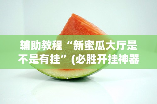 辅助教程“新蜜瓜大厅是不是有挂”(必胜开挂神器) 辅助教程“新蜜瓜大厅是不是有挂”(必胜开挂神器)