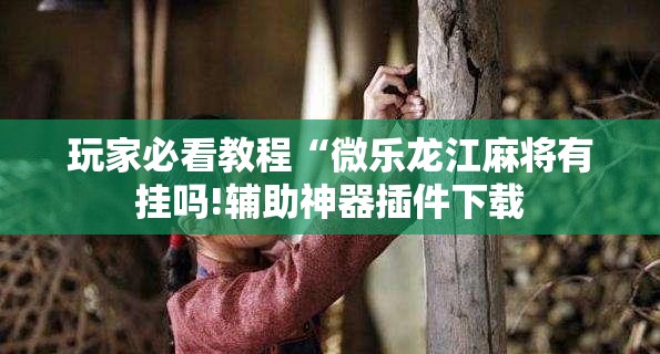 玩家必看教程“微乐龙江麻将有挂吗!辅助神器插件下载 玩家必看教程“微乐龙江麻将有挂吗!辅助神器插件下载