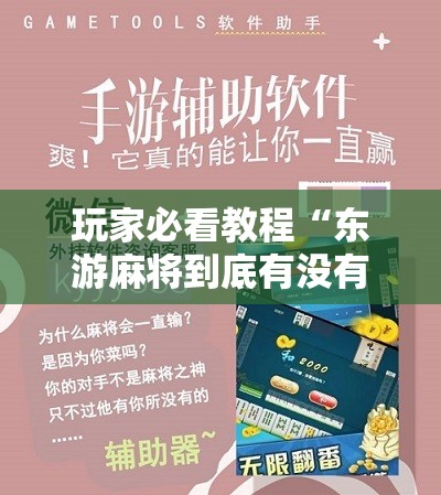 玩家必看教程“东游麻将到底有没有挂!辅助神器插件下载