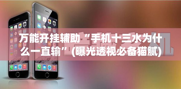 万能开挂辅助“手机十三水为什么一直输”(曝光透视必备猫腻) 万能开挂辅助“手机十三水为什么一直输”(曝光透视必备猫腻)